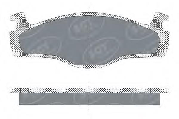 SP114- SCT pastillas de freno delanteras