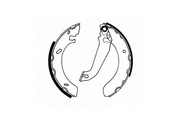 Zapatas de freno de tambor traseras SCT SS534 precio, desde 22,09 EUR