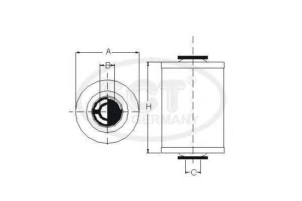 Filtro de gasoil SCT SL601