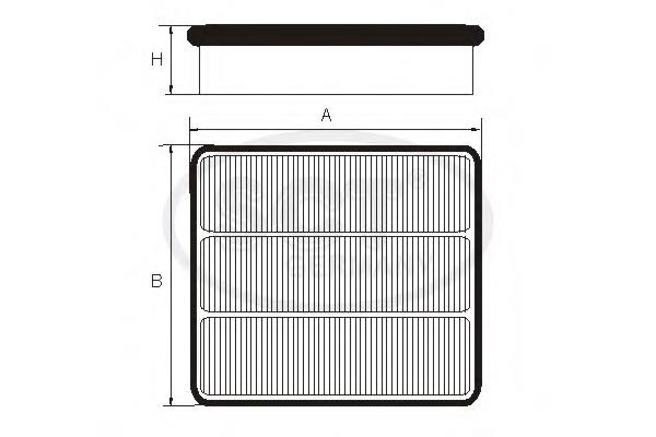 B085056 Donaldson Filtro de aire de motor
