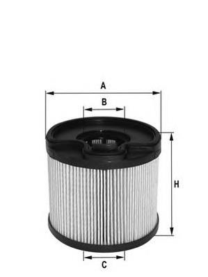 ACD8069E AC Delco filtro combustible