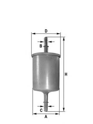 FS9201E AC Delco filtro de combustible