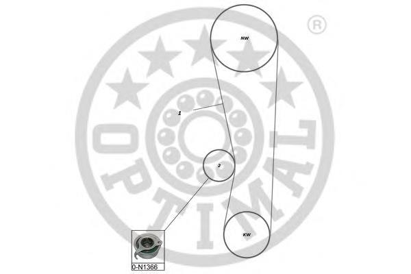 SK1626 Optimal kit correa de distribución