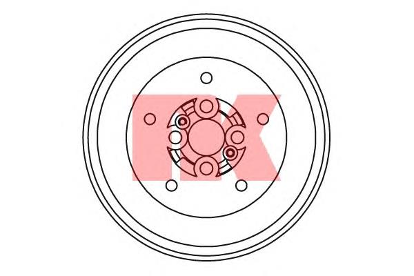 Freno de tambor trasero 14C01610 Brembo