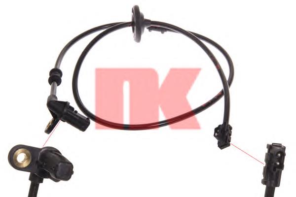 293341 NK sensor abs trasero derecho