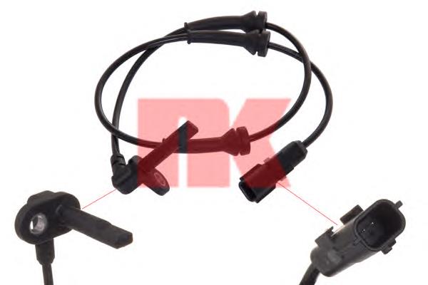 479110001N Renault (RVI) Sensor revoluciones de la rueda, delantero izquierdo