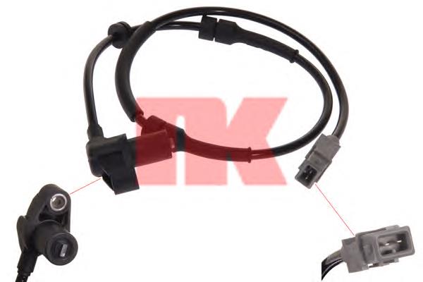 Sensor ABS delantero 1480846080 Fiat/Alfa/Lancia