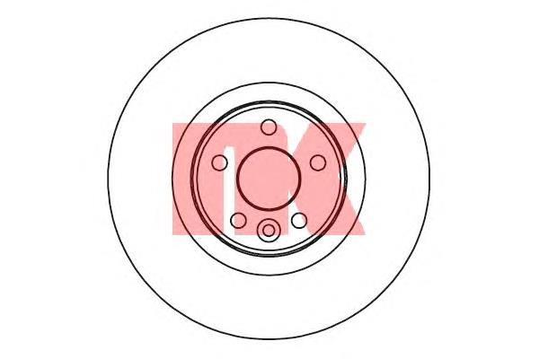 Freno de disco delantero CD7680V Bremsi