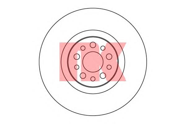 Freno de disco delantero BG3898 Delphi