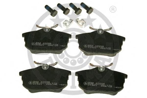 Pastillas traseras de freno Optimal 10208 precio, desde 15,06 EUR