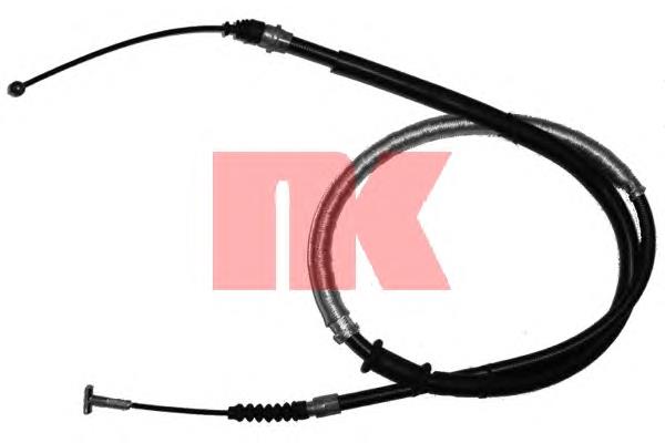 Cable de freno de mano trasero izquierdo 46404218 Fiat/Alfa/Lancia