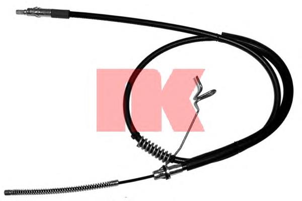 9025126 NK cable de freno de mano trasero izquierdo