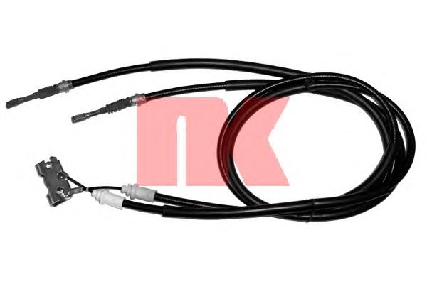 1010354 Ford cable de freno de mano trasero derecho/izquierdo