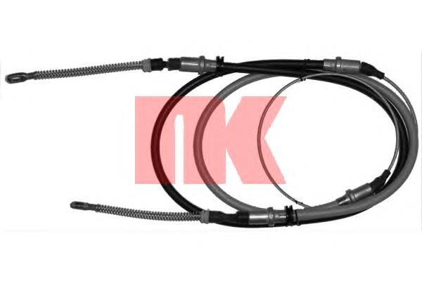 Cable de freno de mano trasero derecho/izquierdo 190187 Kager