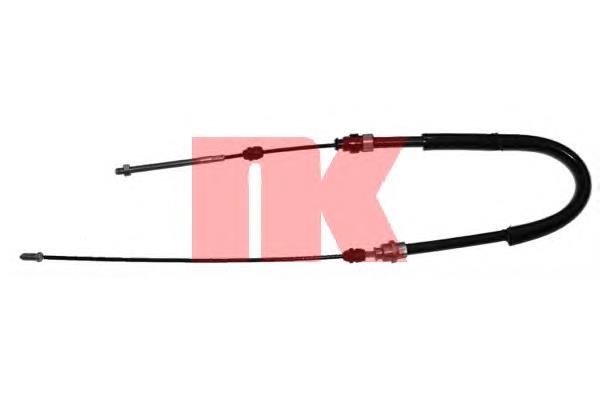 903748 NK cable de freno de mano trasero izquierdo