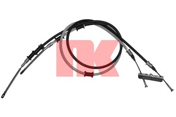 Cable de freno de mano trasero derecho/izquierdo 903689 NK