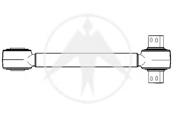 Palanca De Soporte Suspension Trasera Longitudinal Inferior Izquierda/Derecha 68048 Sidem