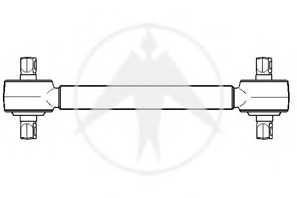 Barra de dirección, eje trasero Iveco Stralis 