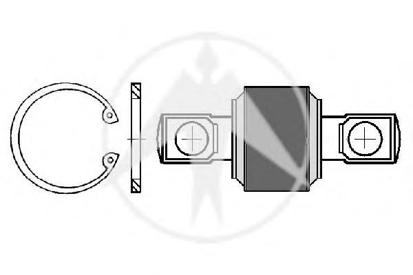 50547 Sidem silentblock para barra panhard trasera