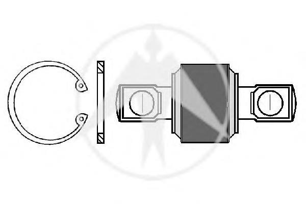 50549 Sidem silentblock para barra panhard trasera