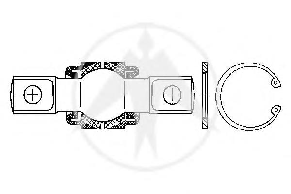 44247 Sidem silentblock para barra panhard trasera