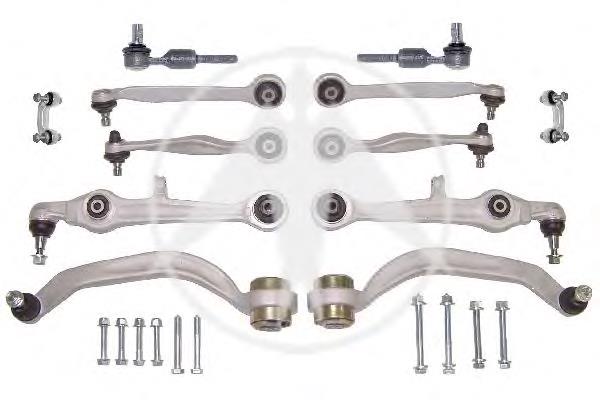 Kit de brazo de suspensión delantera 37873 Sidem