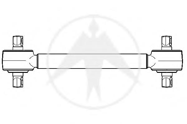 Palanca De Soporte Suspension Trasera Longitudinal Inferior Izquierda/Derecha 44148 Sidem