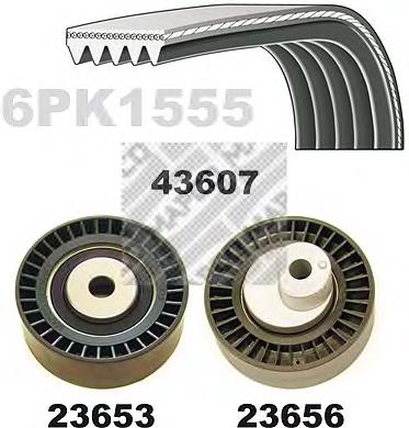 Correa de transmisión para BMW 5 E34