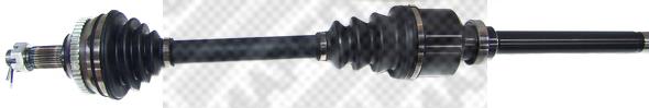 Semieje delantero derecho Fiat/Alfa/Lancia 9617408288