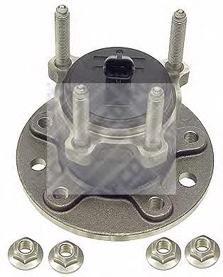 Cubo de rueda trasero 26833 Mapco