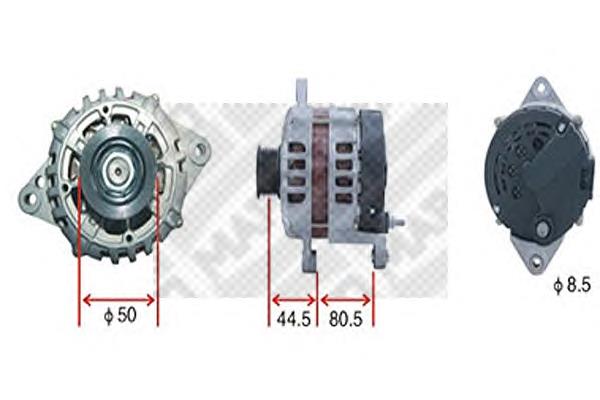 Alternador del motor Mapco 13502 precio, desde 120,52 EUR