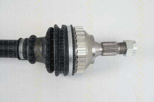 Semieje delantero derecho 96171857 Peugeot/Citroen