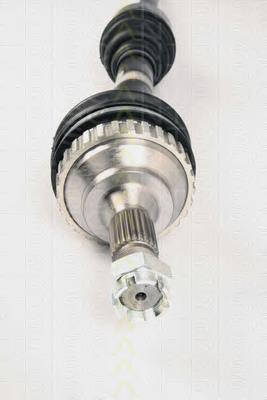 Semieje delantero derecho 96171857 Peugeot/Citroen