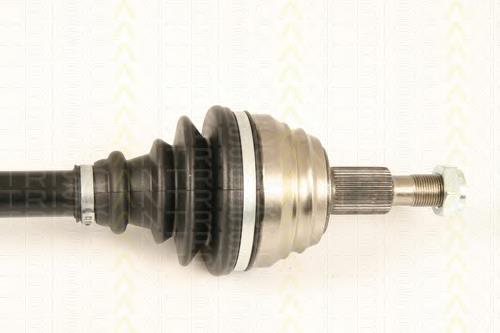 Semieje delantero izquierdo JZW407451DX VAG