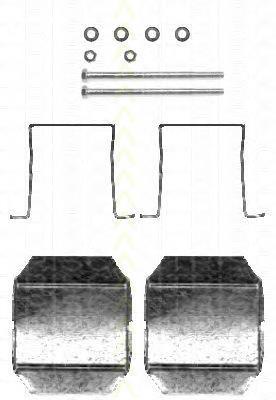 Juego de reparación de frenos traseros 182347 Febi