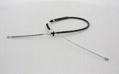 7704002269 Renault (RVI) cable de freno de mano trasero izquierdo