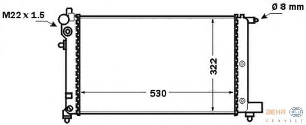 Comprar 63523 Nissens Radiador de auto