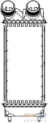 8ML376777361 HELLA intercooler