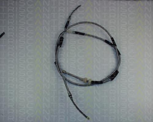 6141434 Ford cable de freno de mano trasero derecho/izquierdo