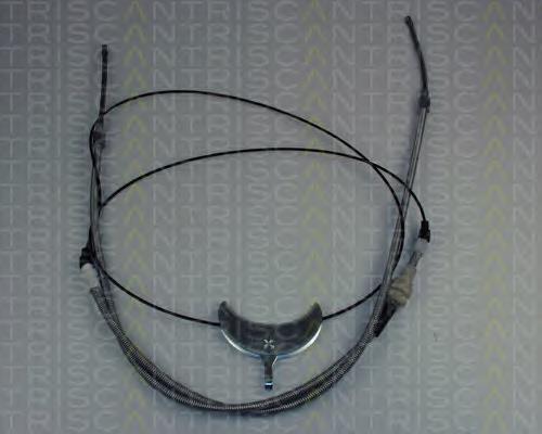 81747 Metalcaucho cable de freno de mano trasero derecho/izquierdo