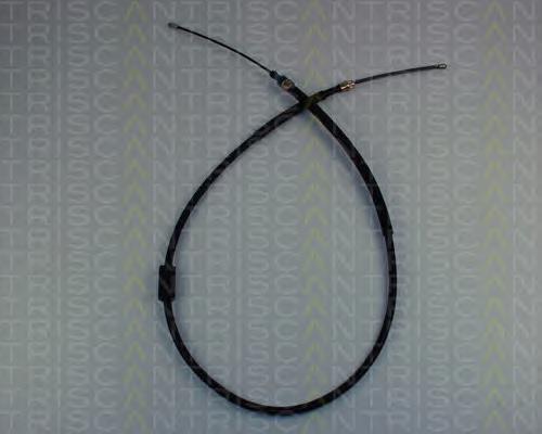 814 028 163 Triscan cable de freno de mano trasero izquierdo