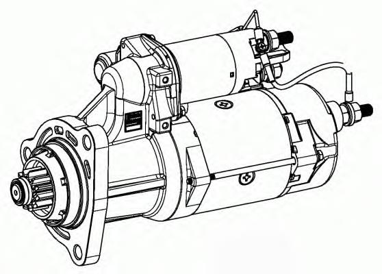 8200519 Delco Remy motor de arranque