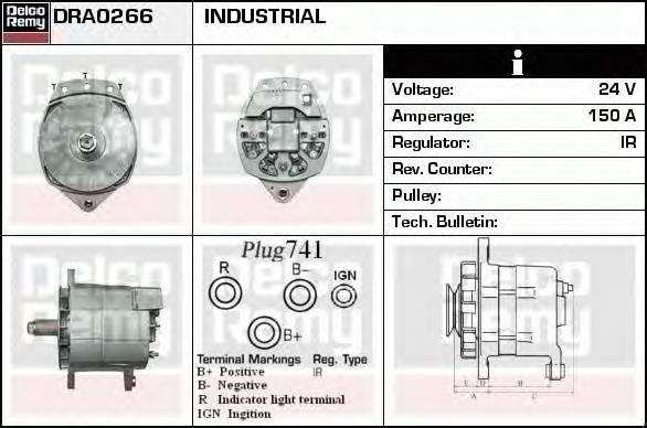 Alternador 114347 Cargo