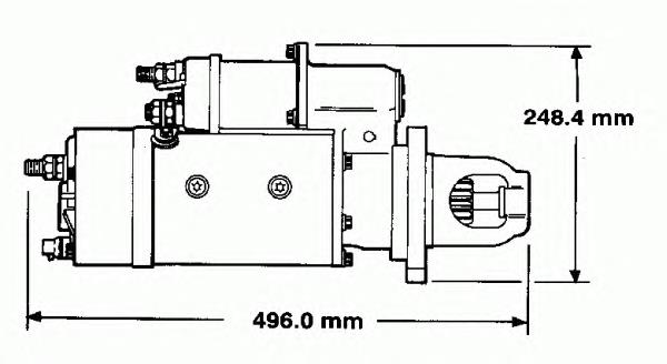 Motor de arranque 112089 Cargo