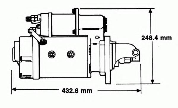 Motor de arranque S1134 As-pl