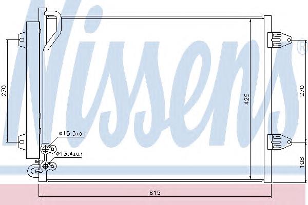 Comprar 94831 Nissens Condensador de aire acondicionado
