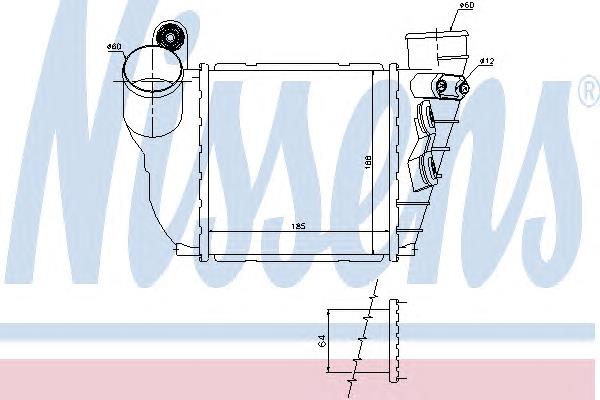 Comprar 96488 Nissens Turbo intercooler