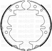 53-0444 Metelli juego de zapatas de frenos, freno de estacionamiento