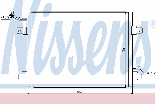 Condensador NRF 350430