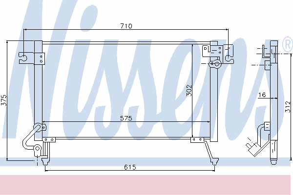 MR117391 Mitsubishi condensador aire acondicionado